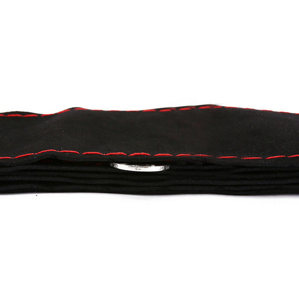 1 Set DIY Suede Car SUV Steering Wheel Cover Steering-wheel Hand Sewing Soft