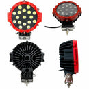 51W LED Work Light Bar LED Roof Light Inspection Lights Car Spotlights For SUV