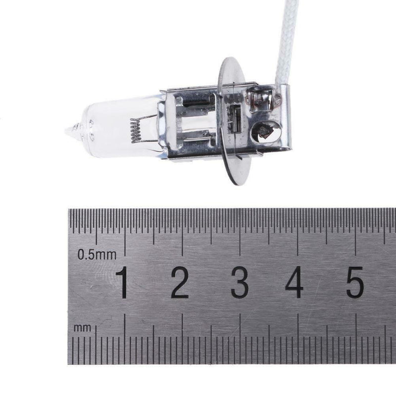 1pc H3 24V 55W 3000K White Car Xenon High/Low Beam Fog Lamp Halogen Bulb A