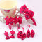 7 Pcs/set Girls Bow Hair Accessories BB Folder Headband Hair Rope Random lj