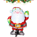 21 Pack Merry Christmas Balloons Set 38 Inch Santa Claus Balloon Merry Chri H9W1