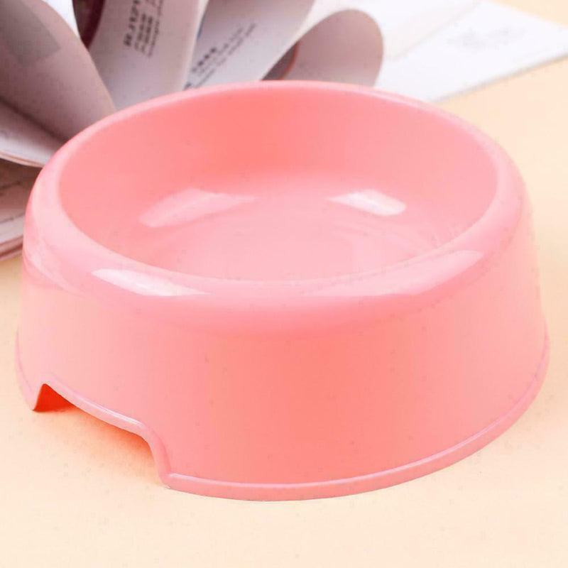 Safety Cute Multi-purpose Candy Color Dog Food Water Pet Feeder Feed G3Q3