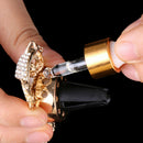 Diamond car vehicle air outlet owl perfume clip freshener diffuser ornament3C