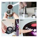 stainless steel coffee pod capsule for caffitaly cafissimo tchibo