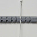 Multi Clips Cable Wire Cord USB Charger Line Ties Organizer Holder Grey