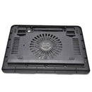 Laptop Cooler Cooling Pad Base Big Fan USB Stand for 14" LED Light Notebook JR