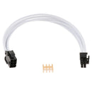 6-Pin PSU Power Supply Cable, 30cm 6-Pin Male to Female M/F Extension Cable 6