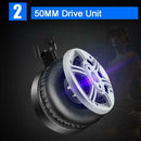 A10 Wired Gaming Headset Deep Bass Headphones w/Microphone LED Light for PC A