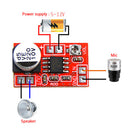 DC 5V-12Vmicro electret amplifier MIC condenser mini microphone amplifierboardBX