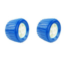 2 Piece Heavy Duty Trailer Roller Boat Ribbed Swing Roller Loader Trailer