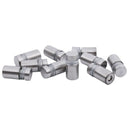 Stainless Steel Advertisement Screws Glass Standoff 12x20mm 10 Pcs I5F2