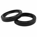 4PCS 43x55x11 Motorcycle Front Fork Damper Shock Absorber Dust Seal&Oil Se POG