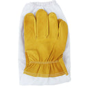 1 Pair 50cm Beekeeper Beekeeping Bee Keeping Goatskin Gloves with Long Sleeves