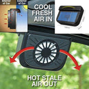 Solar Powered Car Air Vent Cool Fan Auto Cooler Ventilation System Exhaust S6C5