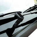 2pcs Spoiler Car Windshield For Left Hand Easy Install Styling Black Wiper Stand
