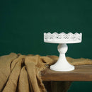 Sweetgo Mini Macaroon Stand 15X15.5Cm White Metal Stand Up Candle Holder Ca
