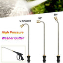 Gutter Cleaner Attachment for High Pressure Washer Gutter Cleaner Rod AngledC5D9