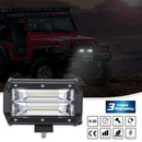 5 Inch 240W Double Row Flood Bar 24000 Lumens Driving Fog Led Off Road Ligh
