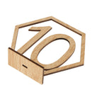 Wooden Freestanding 1-20 Table Number Sign Stand Wedding Table Decoration