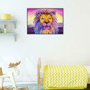 5D DIY Full Drill Diamond Painting Cross Stitch Embroidery Mosaic (Lion)