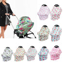 Stretchy Infant Nursing Cover Baby Car Seat Canopy Cart Cover