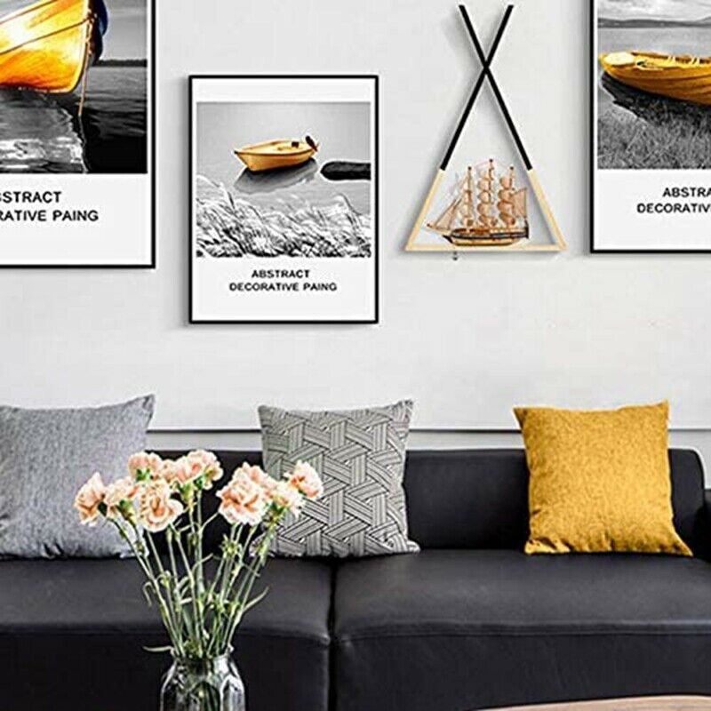 Wooden X Triple-Cornered Shelf Decoration Shelf Creative Home Furnishing Wa U7K2