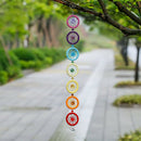 Crystal Chandelier Ball Prisms Suncatcher Rainbow Fengshui Pendant Garden De Gw