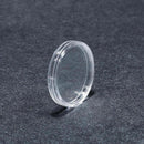 100Pcs Round Coin Case Capsule Container Holder Storage Plastic Newest Useful