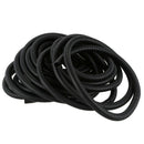 50 Ft 3/4 inch Split Wire Loom Conduit Polyethylene Tubing Black Color Slee