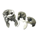 120Pcs Stainless Steel E-Clip Retaining Circlip Assortment Kit 1.5mm ~ 10mm