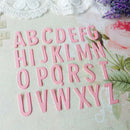 Alphabet diy cutting dies stencil scrapbook album paper card embossing IO FT