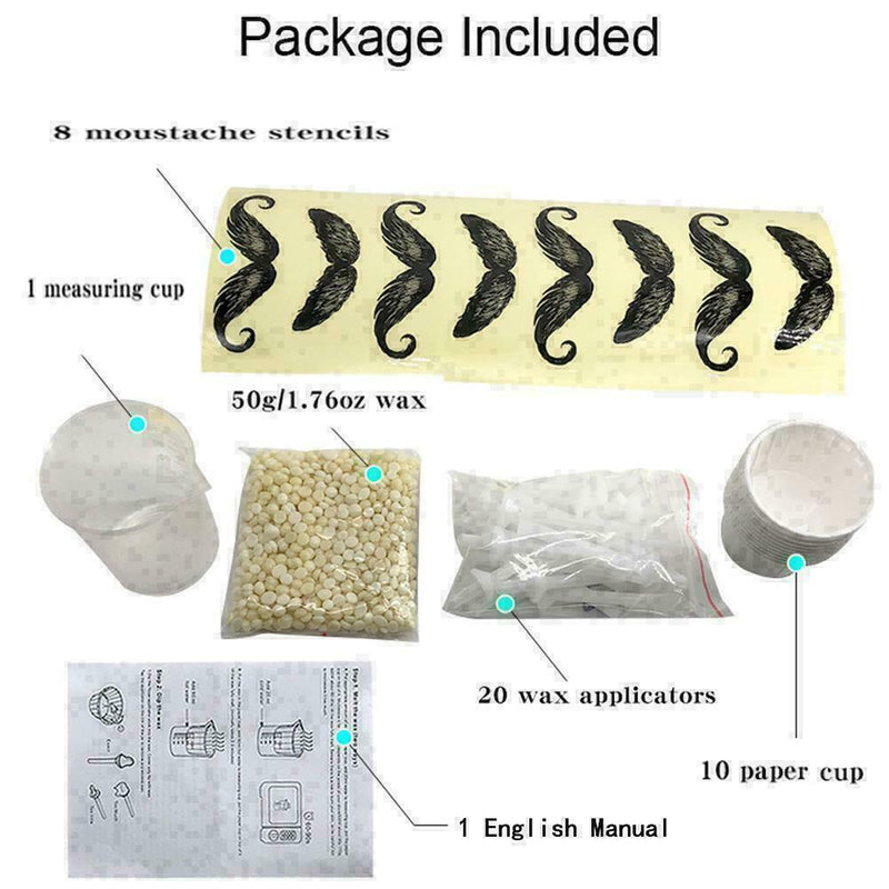 Nose Hair Removal Wax Kit Nasal Ear Hairs Painless Q0Y8 Q7O6 Saf Quick M6K4