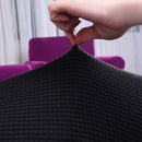Set of 2 Universal Furniture Armrest Covers Sofa Couch Arm Protector Black