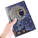 DIY Owl Special Shaped Diamond Painting 50 Pages A5 Sketchbook Drawing Book