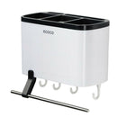 All In 1 Chopsticks Holder Rack Wall Mounted Space Saving Utensil Holder