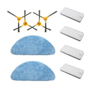 Side Brushes Filter Rag Kit For  X500 Vacuum Cleaner
