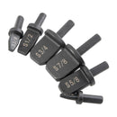 6PCS Tube Pipe Expander Support Drill Bit Set for Air Conditioner Conditioning