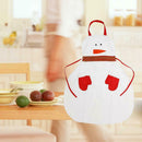 Christmas Clothes New Christmas Apron Decorations Snowman Style Cooking P921