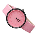 Women Girls Simple Casual Fashion Number Watches Quartz Canvas Band Wrist Watch