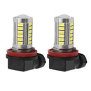 2x 3030 H11 21 LED Fog Driving Lamp Light Bulbs DRL Super Bright for Cars
