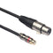 3 Pin Xlr Female To Rca Female Jack Lead Audio Composite Extension Adapter