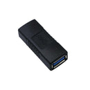2Pcs USB 3.0 Female To USB 3.0 Female Jack Converter Joiner Coupler Adapter