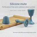 Office Silicone Cup Shape Wall Anti Collision Punch Free Protective Door Stop