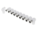 10x Right Angled Aerial Adapter TV Male Connector RF Coaxial Plug Socket