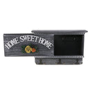Key Organizer/Key Cabinet - Natural Wood Key Storage Cabinet - 11 Inches A