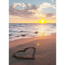 5D DIY Full Drill Diamond Painting Easeful Seaside Cross Stitch (B073) A