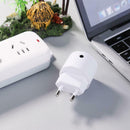 Bluetooth Receiver V4.2 Audio Adapter AC Charger EU Plug w/USB 3.5mm Port