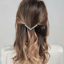 Luxury Hair Jewelry For Women Zircon Metal Hairpins Wedding Ornament Hair Cl Hn