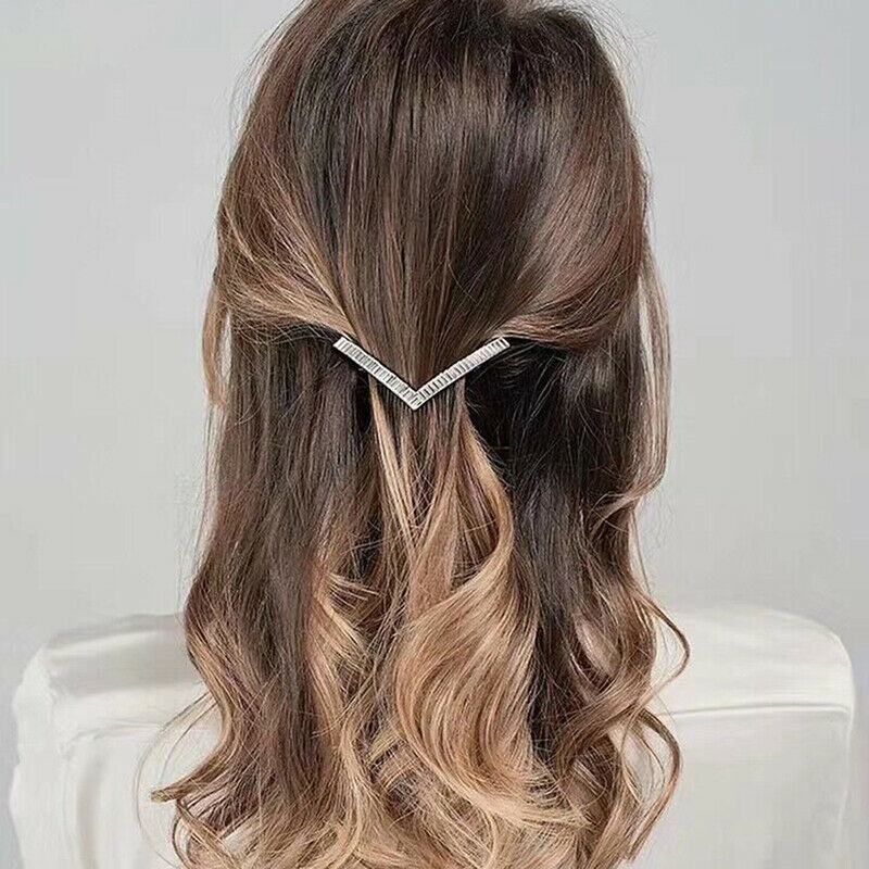 Luxury Hair Jewelry For Women Zircon Metal Hairpins Wedding Ornament Hair Cl Hn