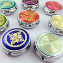 Travel Makeup Storage Container Folding Metal Pill Case Medicine Organizer  tbTE